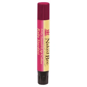 Color de labios suave sedoso Naked Bee 0,09 oz. - Polvo de estrellas de rubí - Imagen 1 de 1