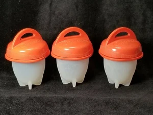Egglettes Silicone Egg Cooking Cups, Pack of 3 (070-03-0783) - Picture 1 of 6