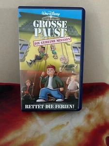 VHS - Walt Disney - Grosse Pause: Die geheime Mission - Rettet die Ferien (2001) - Bild 1 von 8
