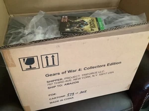 XBOX One 🎮 Gears of War 4 Collector's Edition Ultimate Steel Book Triforce ART - Picture 1 of 15