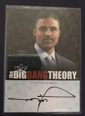 THE BIG BANG THEORY SEASONS 3 & 4 TRADING CARDS  AUTOGRAPH CARD RICK FOX A-18 - Image 1 of 2