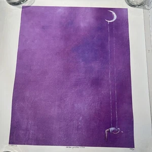 Arturo Mendoza Elder Art Numbered Print 07/30 On Canvas 2020 Signed “Lunetica” - Picture 1 of 10