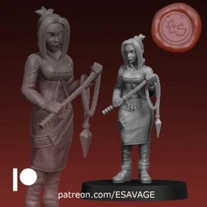 Quistis Final Fantasy FFVIII Miniatur Pathfinder DnD Tabletop RPGs Rollenspiel - Bild 1 von 1