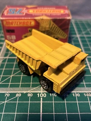 Matchbox, Superfast, No.58, 1976, Faun Dump Truck, Boxed #1 - Image 1 of 4
