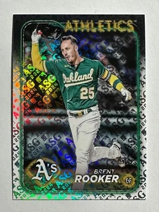 2024 Topps Brent Rooker All-Star Game Foil ASG #186 Oakland Athletics - Picture 1 of 2