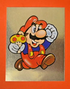 Pegatinas Merlin NINTENDO 1992 - Mario #7 Foil Sticker sin pegar - Imagen 1 de 2