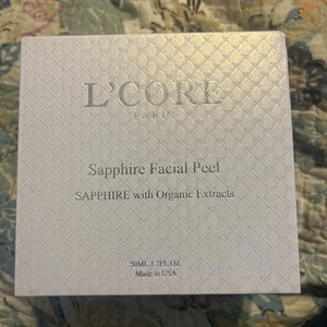 L'CORE Paris Sapphire Facial Peel Organic Detoxifying Pharmaceutical Grade 1.7oz - Bild 1 von 4