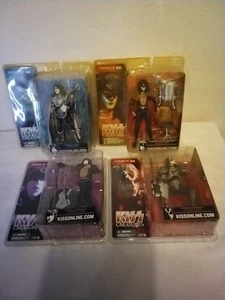 KISS McFarlane CREATURES of the NIGHT COMPLETE Figures SET of 4 NEW 2002 - Picture 1 of 9