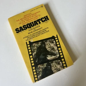 VTG 1973 Sasquatch Don Hunter & Rene Dahinden-book-RARE-Bluff Creek-Bigfoot - Foto 1 di 10