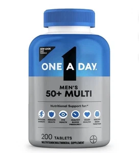 One A Day Men's 50 Plus Healthy Advantage Multivitamin 200 Tablets - Picture 1 of 6