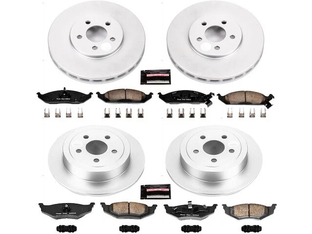 Front and Rear Brake Pad and Rotor Kit For 95-00 Chrysler Cirrus KP42Y5 Foto 1 de 1