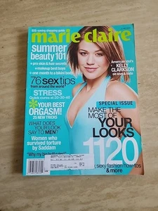 Vintage Y2K Marie Claire Magazine June 2003 Kelly Clarkson - Picture 1 of 2