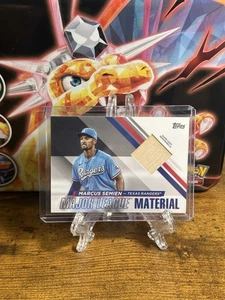 2024 Topps Serie 1 - Material de Grandes Ligas Marcus Semien #MLM-MS (MEM) - Imagen 1 de 2