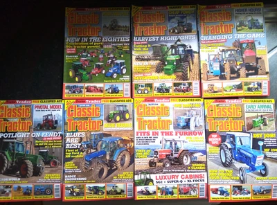 7 Classic Tractor Magazine 2015-7 g-VG Deere Rebuild JCB 185-65 Fastrac etc - Image 1 of 2