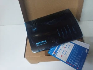 FRITZ!Box 7690 (1&1 HomeServer Speed+) NEU OVP schwarz - Afbeelding 1 van 2