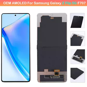 OEM AMOLED per Samsung Galaxy Z Flip 5G F707U sostituzione schermo display LCD - Foto 1 di 8