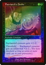 Patriarch's Desire FOIL Odyssey NM Black Common MAGIC GATHERING CARD ABUGames
