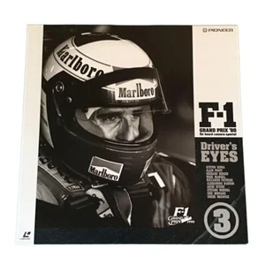 F-1 GRAND PRIX SPECIAL 1990 Driver's Eyes 3 Laser Discs LD - Picture 1 of 3