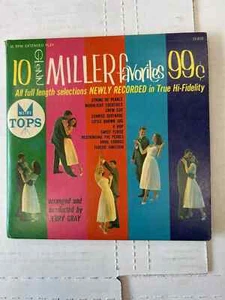 GLENN MILLER 10 FAVORITES DOUBLE 45 RPM RECORDS 2 RECORD SET TOPS VG - Foto 1 di 1