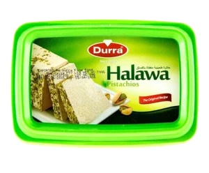 Pistachio Halva ( Halawa ) - Pistachio Sesame Tahini Fudge Halva 1 Pack 12.3oz - Picture 1 of 8