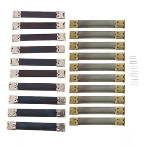 Set 20 Purse Or Glasses Case Flex Frame Flexible Spring Clip - Picture 1 of 12