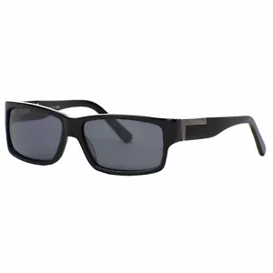 STETSON SU8204P-021 Polarized Black Lense Plastic Mens Unisex Sunglasses - Picture 1 of 4