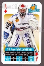 2013-14 Finnish SM LIIGA Playing Card #27 Jere Myllyniemi