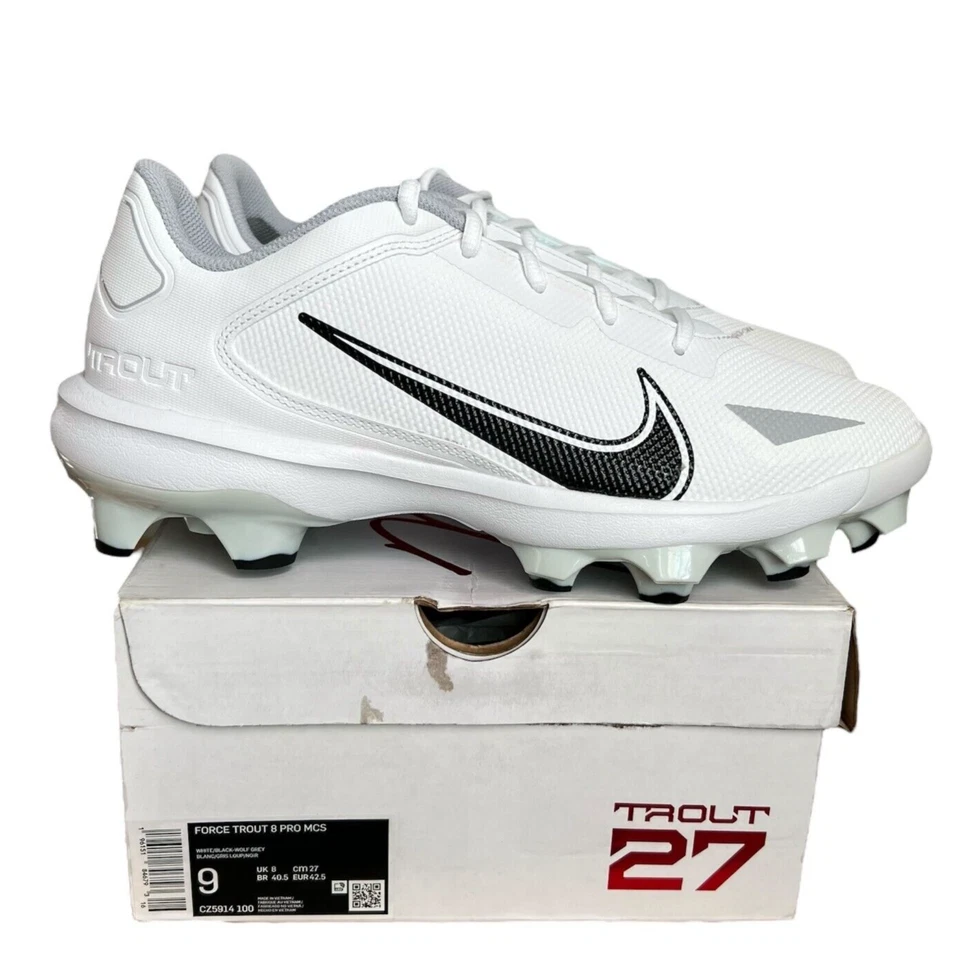 Size 11.5 Adidas Adizero 12.0 Football Cleats Blue/White GW5059