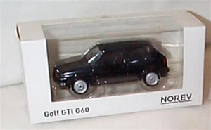 Volkswagen Golf GTI G60 1990 in Black 1-43 scale new in box Norev - Picture 1 of 4