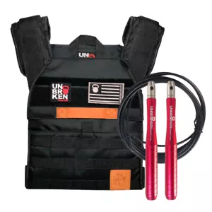 Westenseilträger + Springseil COMBO Training Crossfit Fitnessstudio - Unbrokenshop - Bild 1 von 17