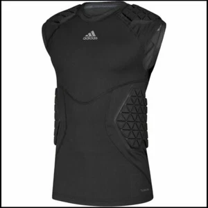 Tanque de fútbol americano acolchado grande con etiquetas Adidas Alphaskin 5 para hombre (CE7062) - Imagen 1 de 2