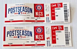 lot of 2 Washington Nationals NLCS Game 1 tickets - Bild 1 von 2