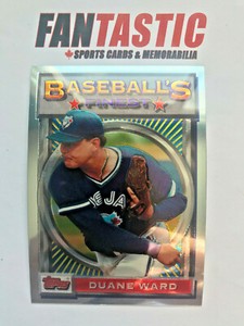 1993 Topps Finest #17 Duane Ward Toronto Blue Jays