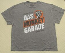 Gas Monkey Garage Mens Graphic Tee Short Sleeve T-Shirt Gray Size XX Large
