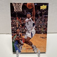 2008-09 Upper Deck Electric Court Gold Hawks Basketball Card #5 Josh Smith