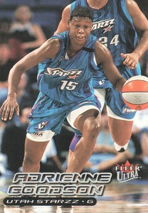 2000 Ultra WNBA Basketball #8 Adrienne Goodson Utah Starzz