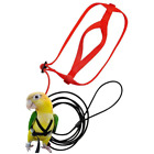 Quality Adjustable Pet Bird Harness & Leash for Outdoor Training / Anti-Bite 