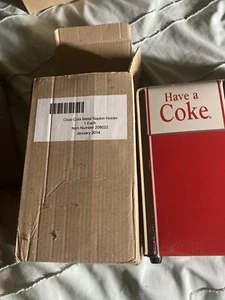 2014 Have A Coke Coca-Cola Metall Serviettenhalter Papierserviettenspender - gebraucht - Bild 1 von 17