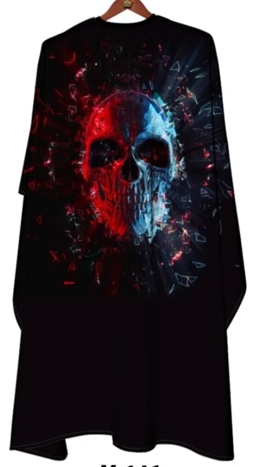 BRITISH BARBER APPARELS BARBERS GOWN HAIR CUT/CUTTING HAIRDRESSING HAIRDRESSERS SALON CAPE