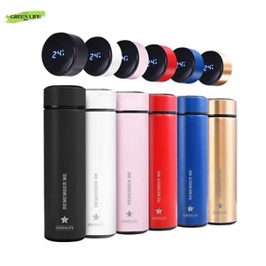 Smart Thermos Tea/Coffee Infuser TEAL Bottle 500ML LED Smart Temperature Display - Picture 1 of 23