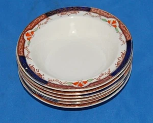 J & G Meakin "Sol" series: 6 "Queen Elizabeth" berry/fruit/dessert/sauce bowls - Picture 1 of 4