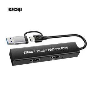 Ezcap316 USB3.0 Dual HDMI Video Capture Card 1080p 60fps Record Live Streaming - Picture 1 of 11
