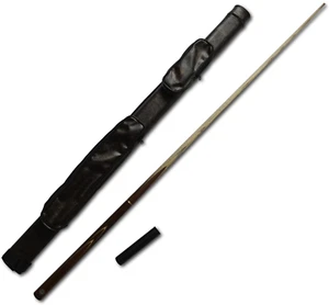 Handgefertigt 3/4 57,1" Ascheschaft Palisander Butt Snooker/Pool Queue + Etui + Mini Butt - Bild 1 von 8