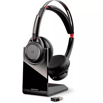 Plantronics Voyager Focus UC B825 Headset & Charging Base 202652-101 - Image 1 of 4