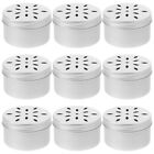 10 Pcs Aluminum Work Dog Odor Training & Behavior Scent Cases for Canister