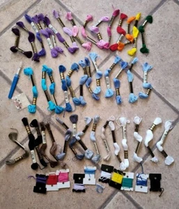 DMC Embroidery Floss Lot of 42 Skeins Mouline Special Cotton Assortment - Picture 1 of 4