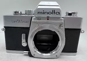 Silver Minolta SRT 202 35mm Film SLR Camera Body Only - *READ* - Picture 1 of 11
