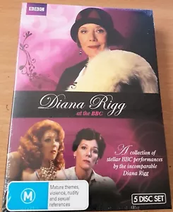 Diana Rigg At The BBC (DVD, 2012, 5-Disc Set) New Sealed Region 4 - Imagen 1 de 2