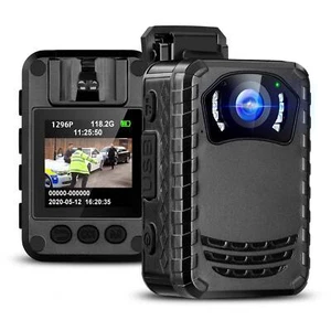BOBLOV Mini Body Camera HD 1296P Security Camera Night Vision w/ Audio Recording - Picture 1 of 21