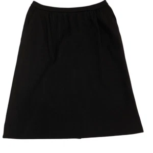 Vintage Schurwolle schwarz Bleistiftrock Größe 10 USA hergestellt von Bleyle - Bild 1 von 19